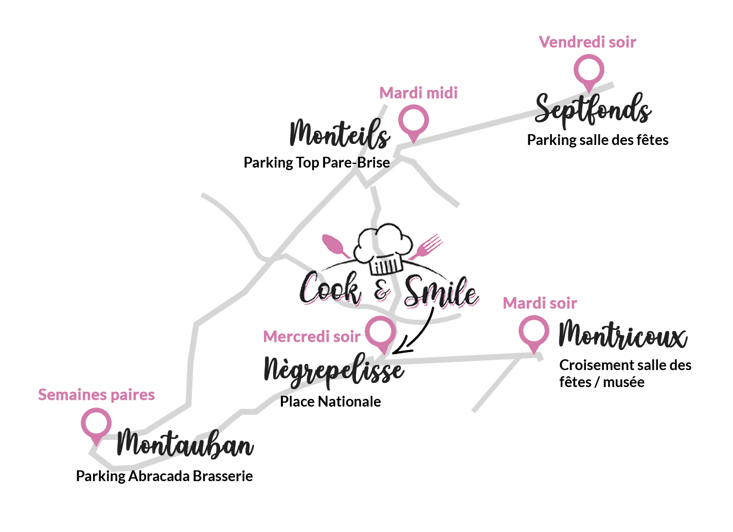 emplacement Cook & Smile